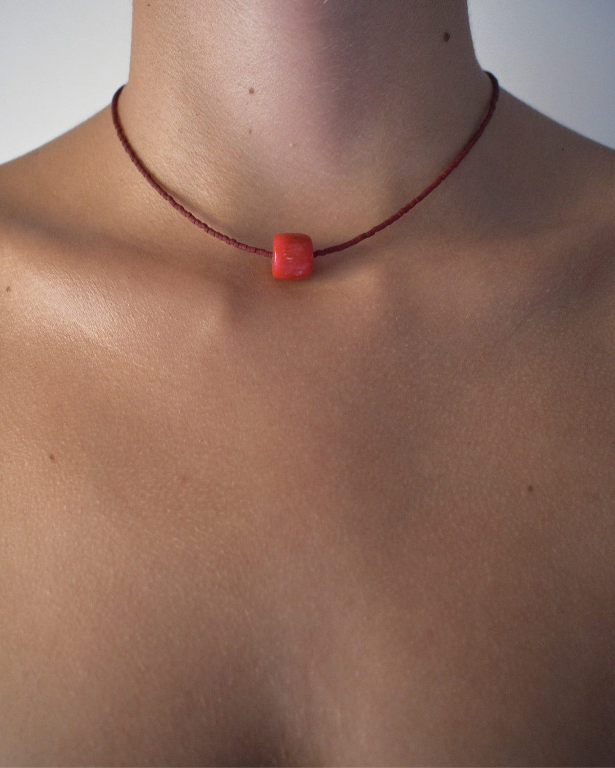 Surigao coral necklace