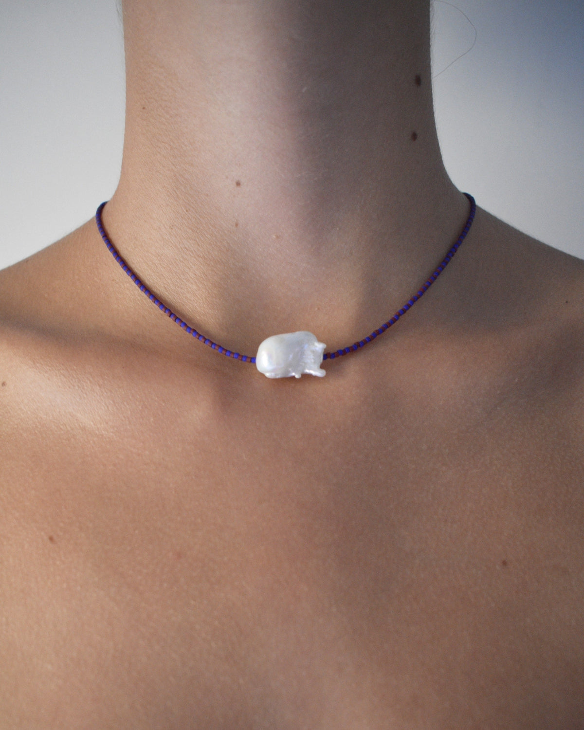 Surigao Pearl and Crystal Beads Necklace