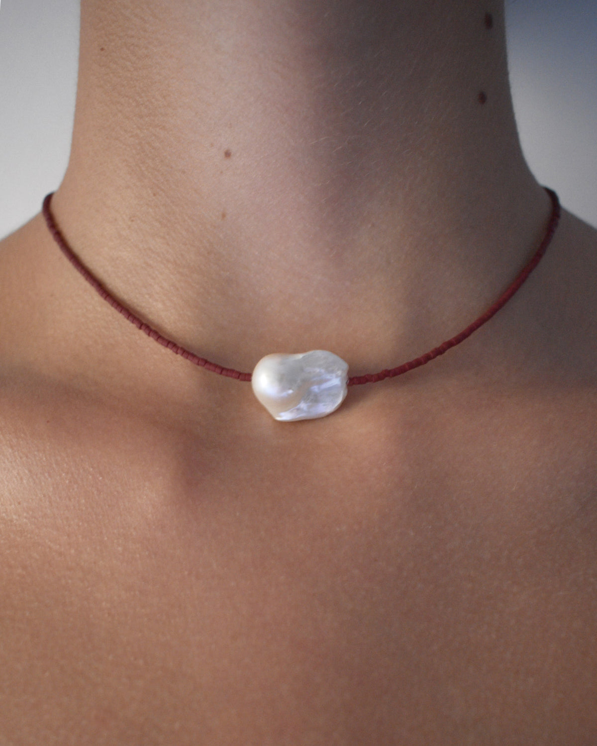 Surigao Pearl and Crystal Beads Necklace