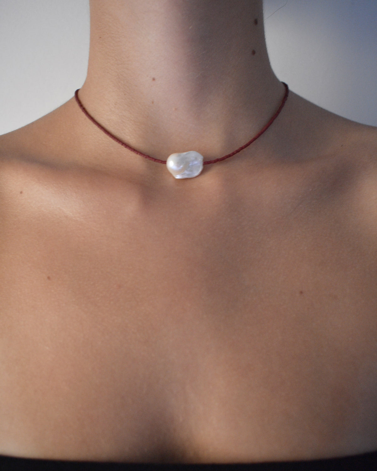 Surigao Pearl and Crystal Beads Necklace