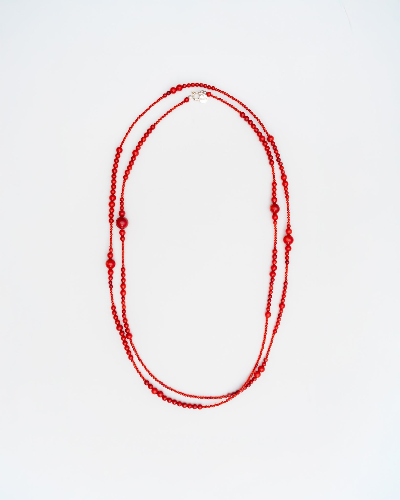 Talaud Infinity Necklace - Coral