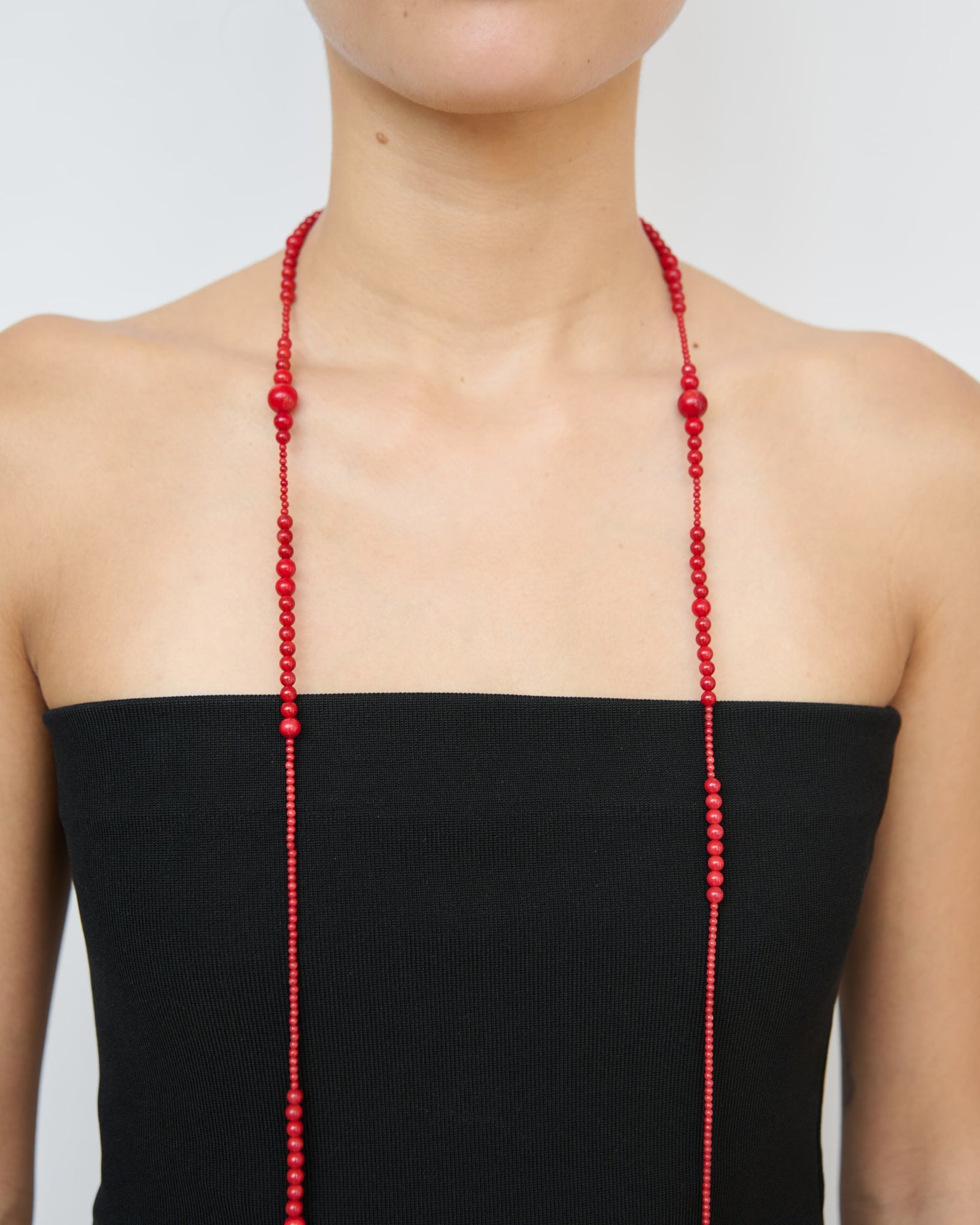 Talaud Infinity Necklace - Coral