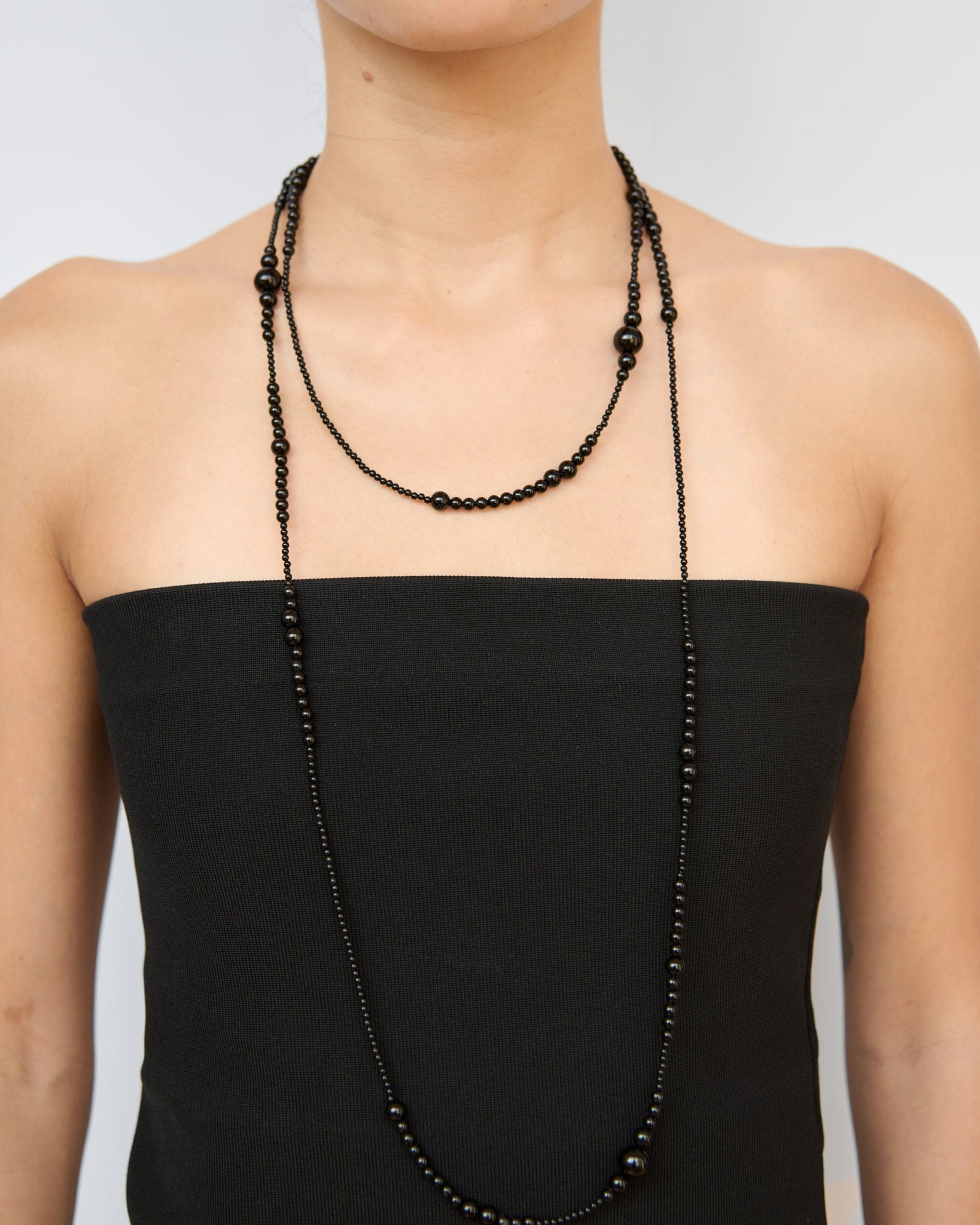 Talaud Infinity Necklace - Onyx