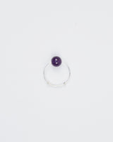 Seribu Jade Silver Ring - Indigo