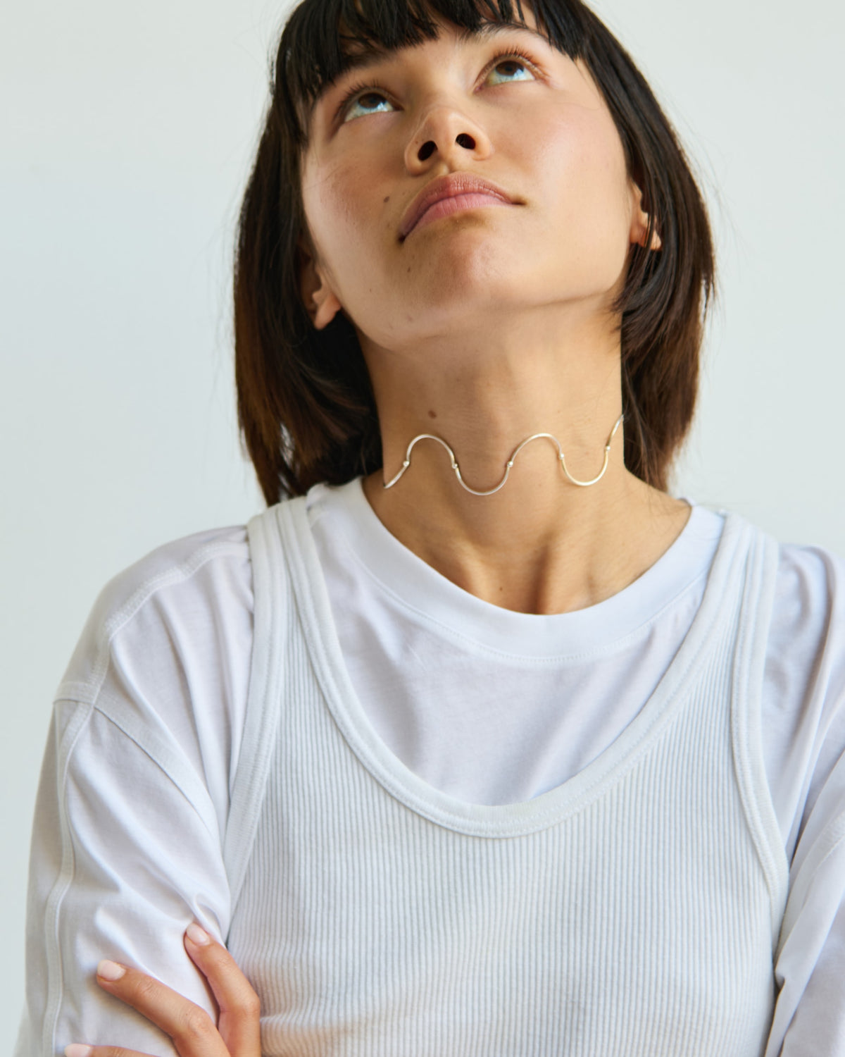 Spires XL Choker Silver