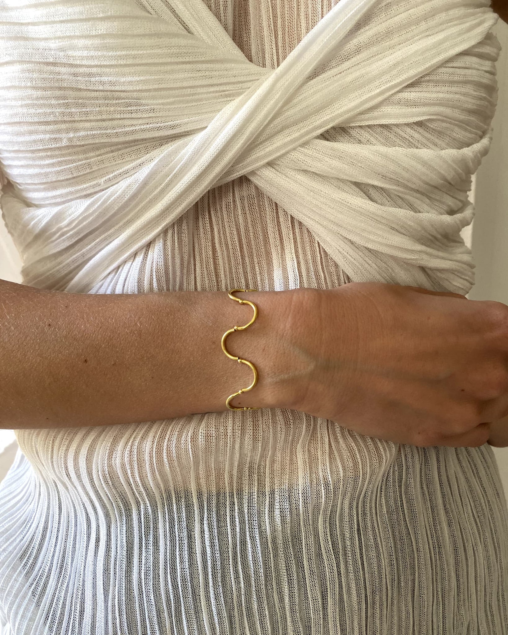 Spires Bracelet Gold Plated