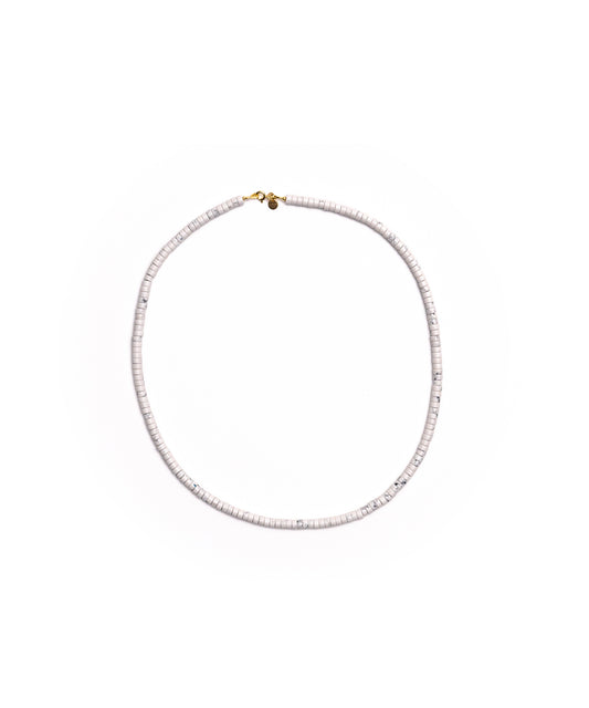 Corcuera Necklace - White Marble