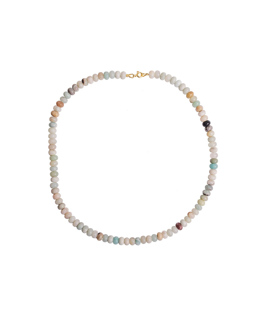 Amazonita Beads Necklace