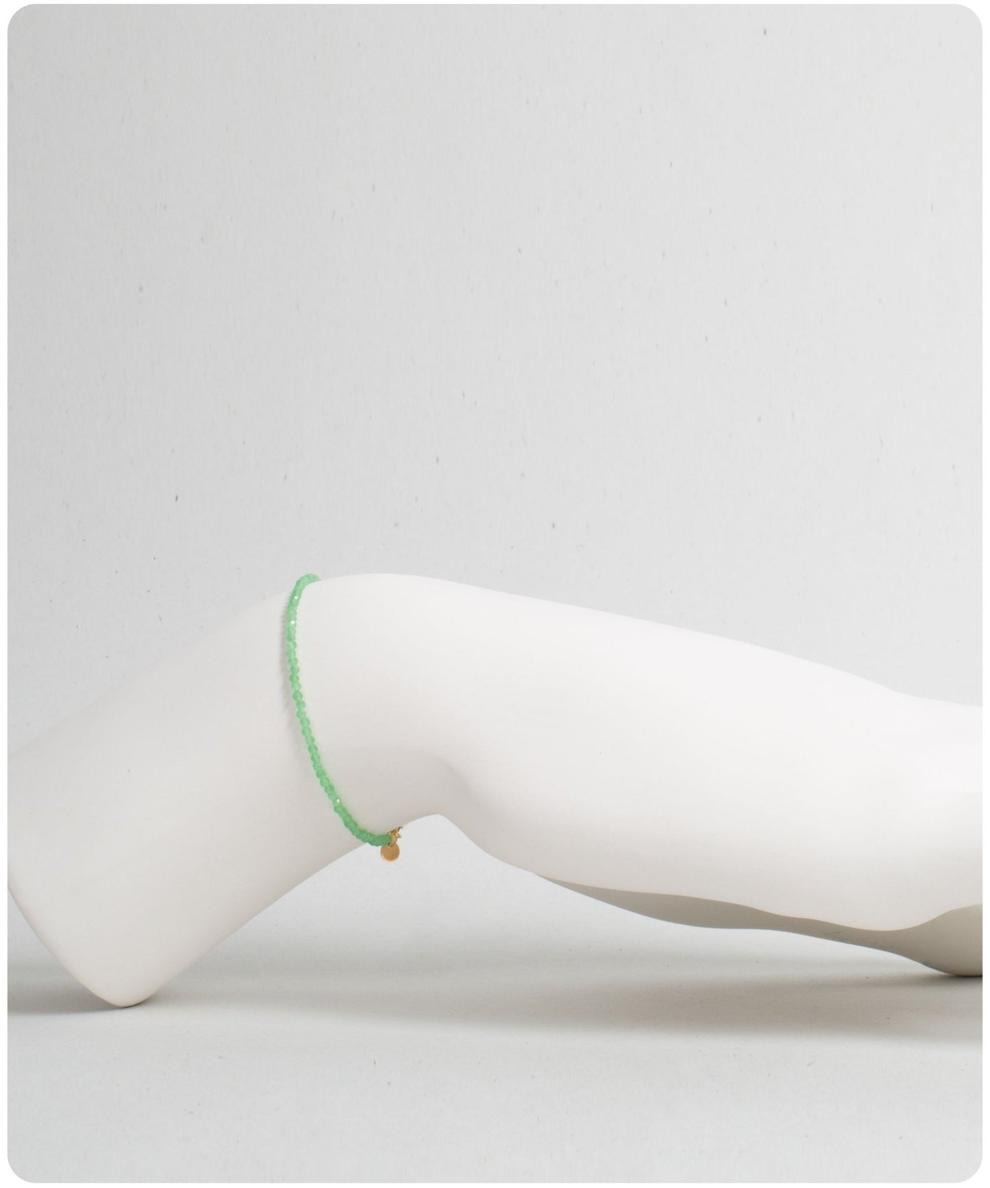 Jomalig Bracelet Set - Green Crystal Shades