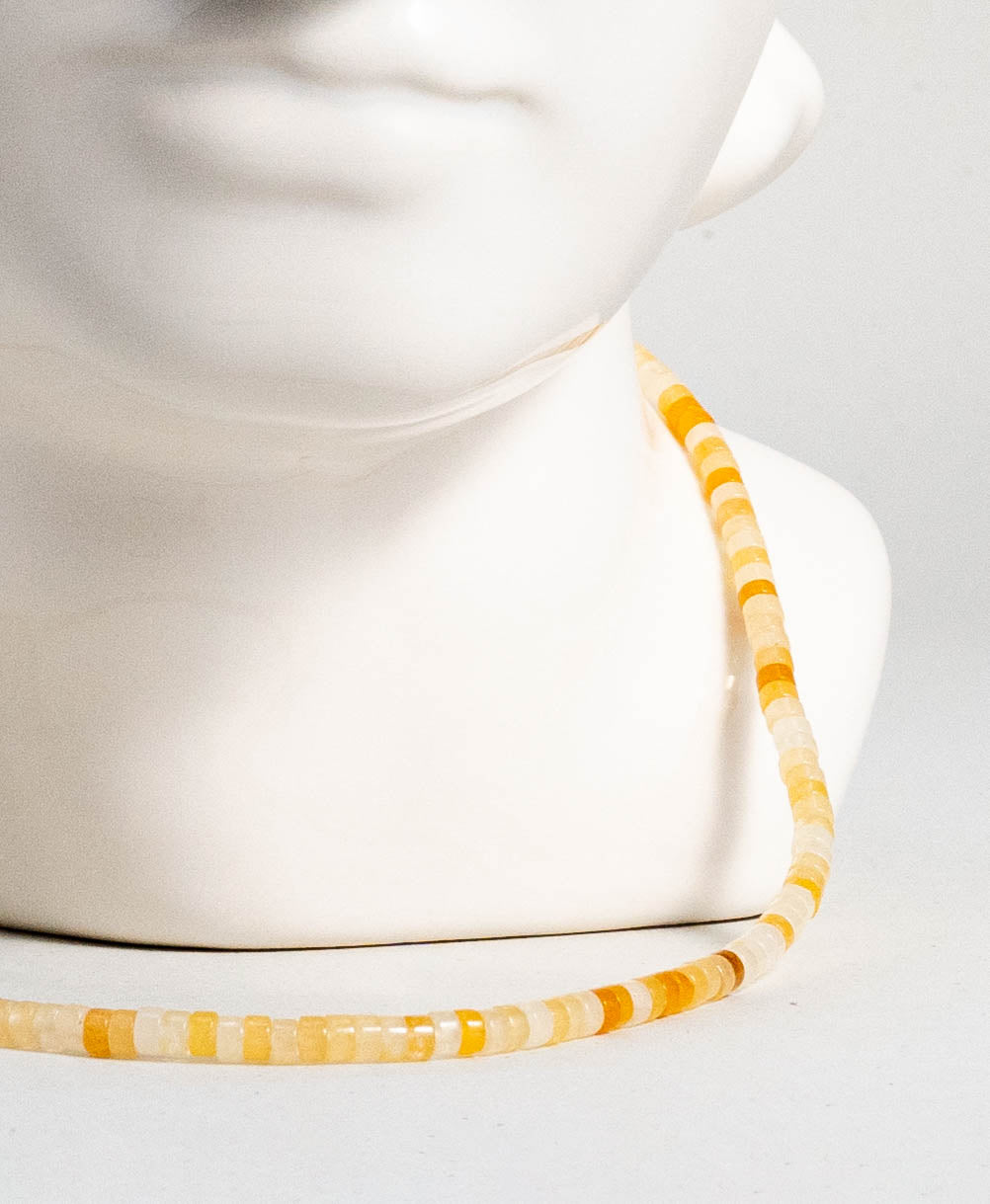Corcuera Necklace - Yellow Aventurine